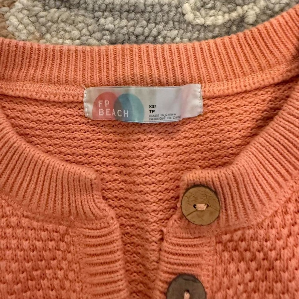 Free people xs Pink Knit Sweater and Pants Set - Picture 5 of 6